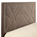  Furniture of America Marianne Full Upholstered Panel Bed CM7433BR-F-BED IMAGE 2