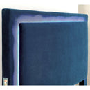  Furniture of America Erglow I Twin Upholstered Panel Bed CM7695NV-T-BED IMAGE 5