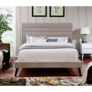  Furniture of America Janis Full Upholstered Panel Bed CM7676F-BED IMAGE 3