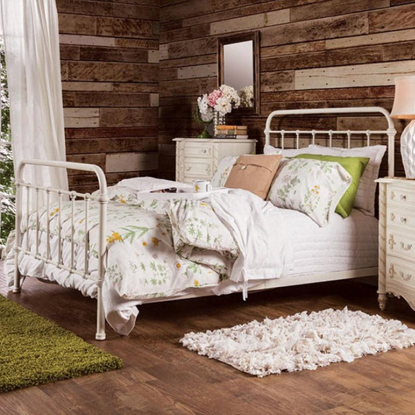 Furniture of America Iria King Bed CM7701WH-EK IMAGE 1