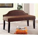  Furniture of America Hasselt Bench CM-BN6880BR-S IMAGE 2