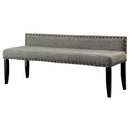  Furniture of America Herstal Bench CM-BN6051GY-L IMAGE 1