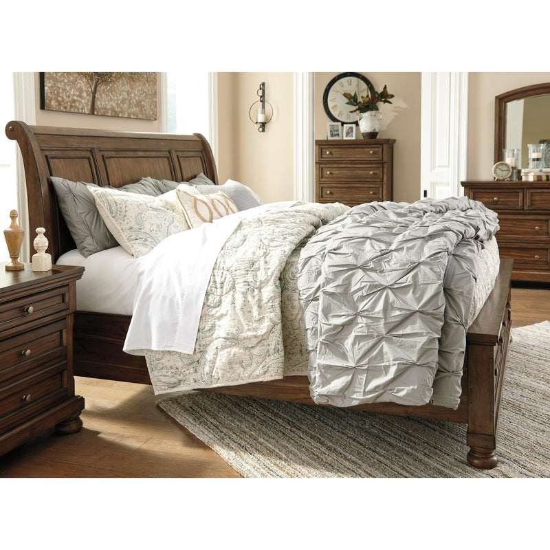 Signature Design by Ashley Flynnter California King Sleigh Bed with Storage B719-78/B719-76/B719-95 IMAGE 5