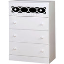  Furniture of America Cammi 4-Drawer Kids Chest CM7853BL-C IMAGE 1