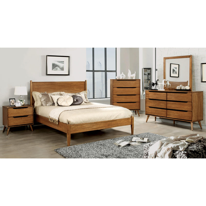 Furniture of America Lennart King Panel Bed CM7386A-EK-BED IMAGE 2