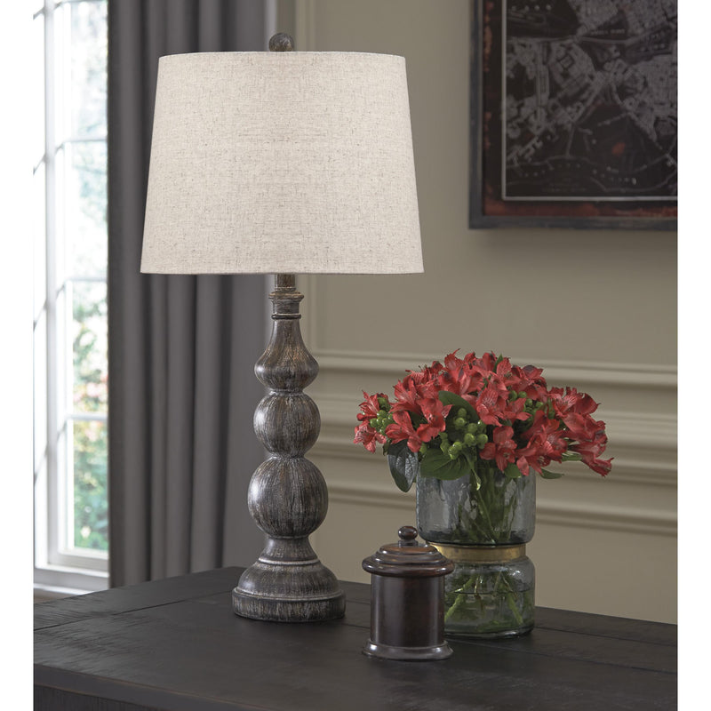 Signature Design by Ashley Mair Table Lamp Mair L276014 Poly Table Lamp (2 per package) IMAGE 2