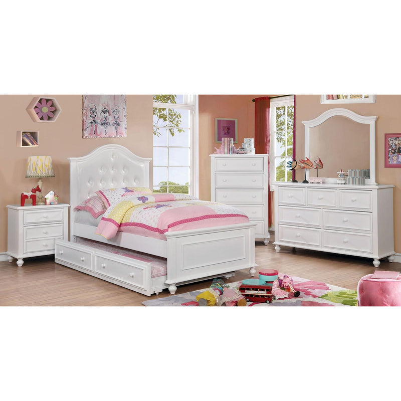 Furniture of America Kids Dresser Mirrors Mirror CM7155WH-M IMAGE 5