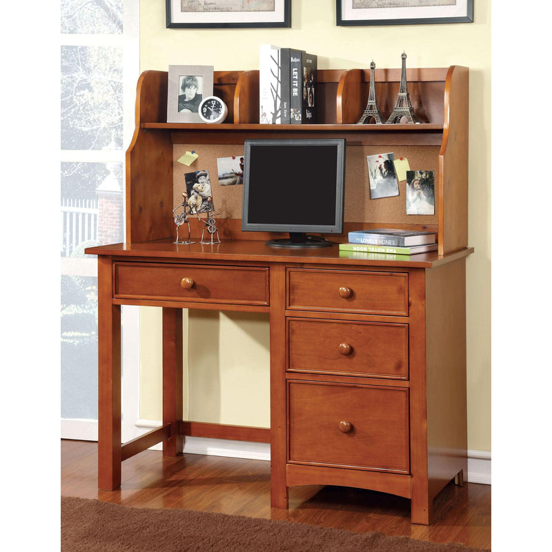 Furniture of America Kids Desks Hutch CM7905OAK-HC IMAGE 2