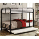  Furniture of America Kids Beds Trundle Bed CM-TR1032BK IMAGE 3