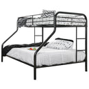  Furniture of America Kids Beds Bunk Bed CM-BK1133BK-BED IMAGE 1