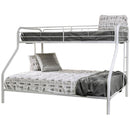  Furniture of America Kids Beds Bunk Bed CM-BK1133WH-BED IMAGE 1