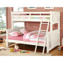  Furniture of America Kids Beds Bunk Bed CM-BK602F-WH-BED IMAGE 2