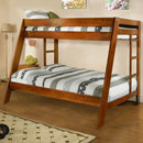  Furniture of America Kids Beds Bunk Bed CM-BK358OAK-BED IMAGE 2