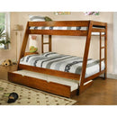  Furniture of America Kids Beds Bunk Bed CM-BK358OAK-BED IMAGE 3