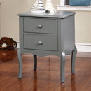  Furniture of America Lexie 2-Drawer Kids Nightstand CM-AC325GY IMAGE 3
