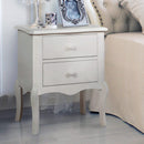  Furniture of America Lexie 2-Drawer Kids Nightstand CM-AC325WH IMAGE 2