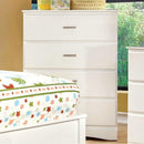  Furniture of America Prismo 4-Drawer Kids Chest CM7941WH-C IMAGE 2