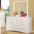  Furniture of America Prismo 6-Drawer Kids Dresser CM7941WH-D IMAGE 2
