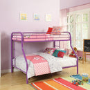 Acme Furniture Tritan 02053PU Twin over Full Bunk Bed IMAGE 1