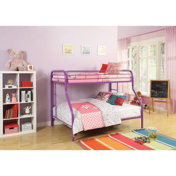 Acme Furniture Tritan 02053PU Twin over Full Bunk Bed IMAGE 1