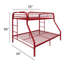 Acme Furniture Tritan 02053RD Twin/Full Bunk Bed IMAGE 5