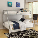 Acme Furniture Tritan 02053SI Twin over Full Bunk Bed IMAGE 1
