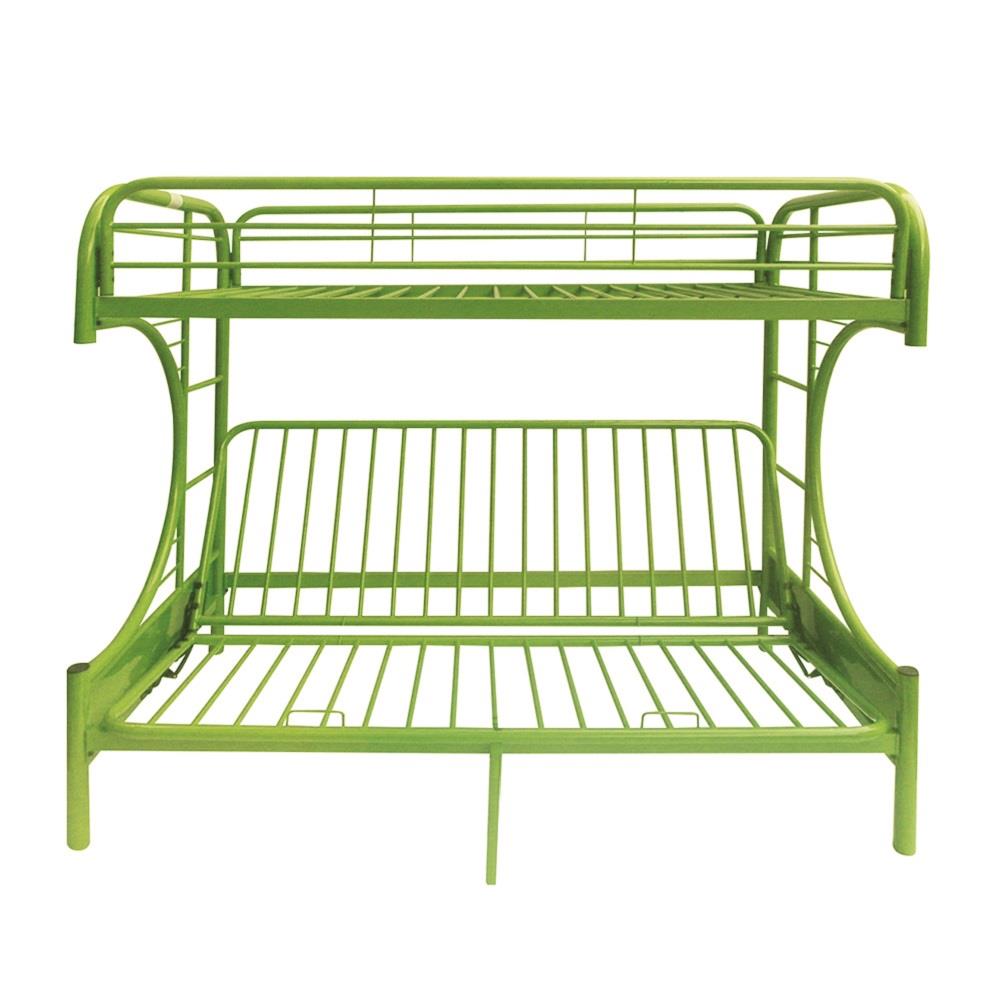 Acme Furniture Eclipse 02091W-GR Twin/Full Futon Bunk Bed