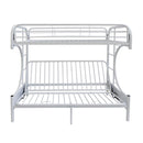 Acme Furniture Eclipse 02091W-W Twin over Full Futon Bunk Bed IMAGE 3