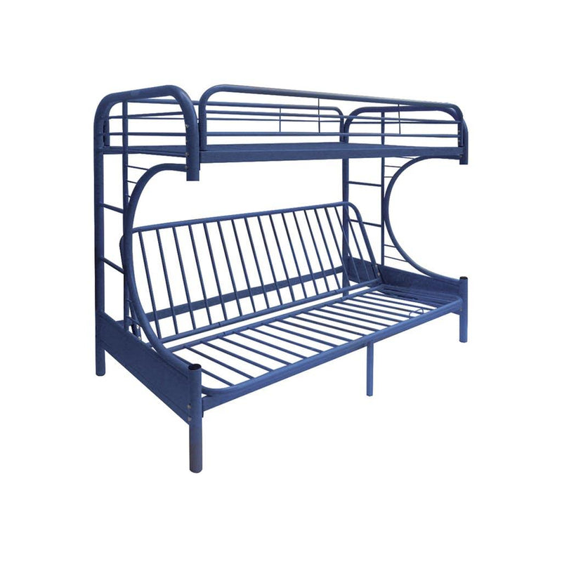 Acme Furniture Eclipse 02093BU Twin XL over Queen Futon Bunk Bed