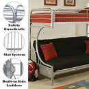 Acme Furniture Eclipse 02093SI Twin XL/Queen Futon Bunk Bed IMAGE 6
