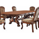  Furniture of America Medieve Dining Table with Trestle Base CM3557T-TABLE IMAGE 1