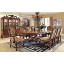  Furniture of America Medieve Dining Table with Trestle Base CM3557T-TABLE IMAGE 9