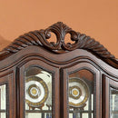  Furniture of America Wyndmere 2 pc China Cabinet CM3186CH-HB IMAGE 2