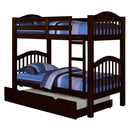 Acme Furniture Heartland 02554 Twin over Twin Bunk Bed IMAGE 3