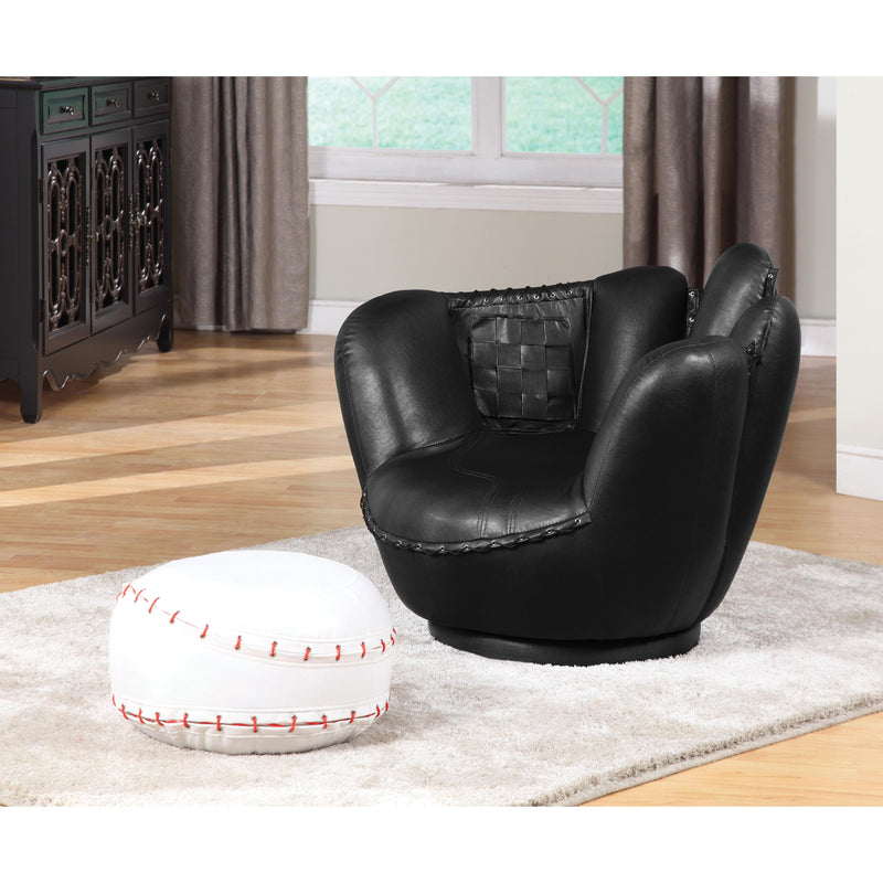 Acme Furniture All Star 05522 Chair and Ottoman IMAGE 1