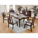  Furniture of America Stevensville Dining Table CM3875T IMAGE 5