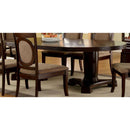  Furniture of America Evelyn Dining Table with Pedestal Base CM3418T-TABLE IMAGE 2