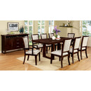  Furniture of America Garrison I Dining Table with Pedestal Base CM3751T-TABLE IMAGE 4