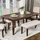  Furniture of America Anapolis Dining Table CM3440T-78-TABLE IMAGE 1