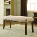  Furniture of America Brentford Bench CM3538BN IMAGE 2