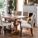  Furniture of America Macapa Dining Table CM3441T-TABLE IMAGE 2