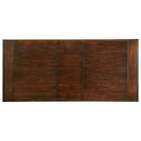  Furniture of America Descanso Dining Table with Pedestal Base CM3558T-TABLE IMAGE 3