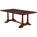  Furniture of America Griselda Dining Table with Trestle Base CM3136T IMAGE 1