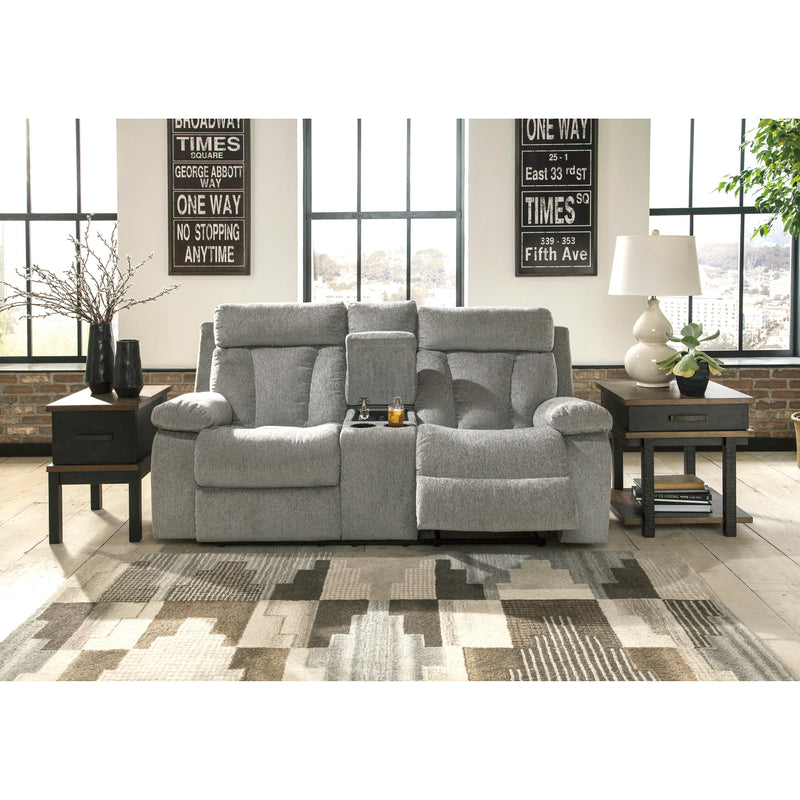 Signature Design by Ashley Mitchiner Reclining Fabric Loveseat 7620494 IMAGE 4