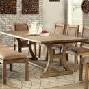  Furniture of America Gianna Dining Table with Trestle Base CM3829T-77-TABLE IMAGE 2