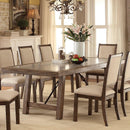  Furniture of America Colette Dining Table with Concrete Top & Pedestal Base CM3562T-78 IMAGE 2