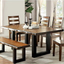  Furniture of America Madisson Dining Table with Pedestal Base CM3606T IMAGE 2