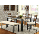  Furniture of America Jazlyn I Dining Table CM3686T-TABLE IMAGE 3