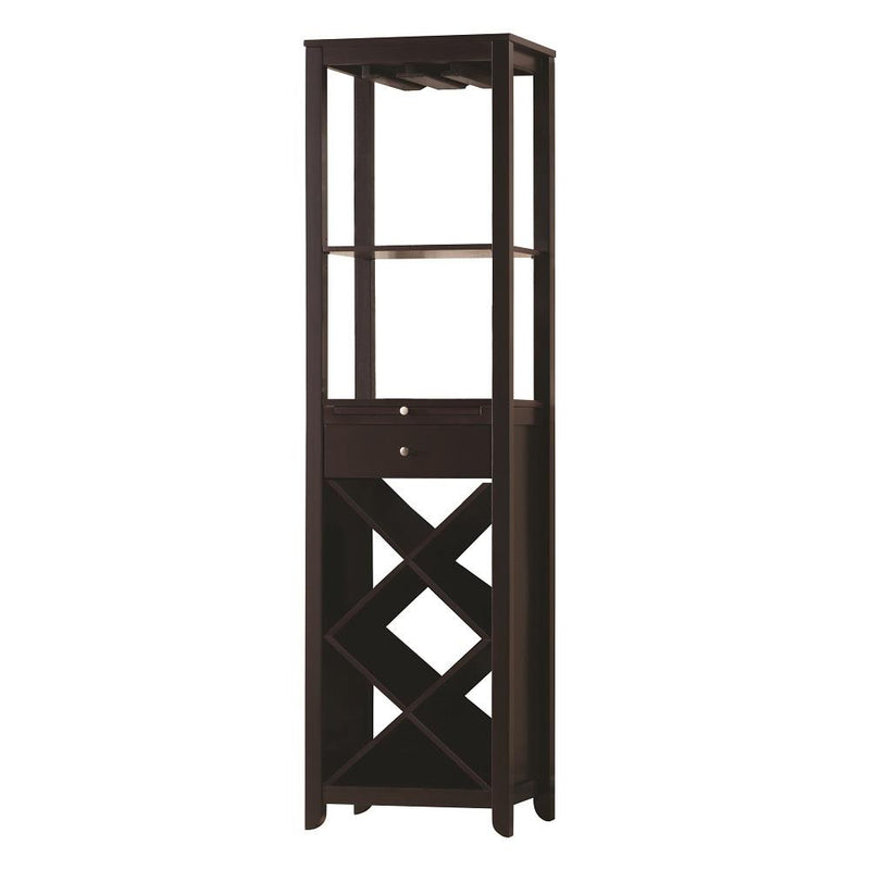 Acme Furniture Casey 12244 Wine Cabinet IMAGE 2