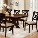 Furniture of America Liberta Dining Table with Trestle Base CM3776T-TABLE IMAGE 1